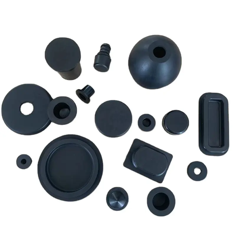 rubber custom molded silicone made rubberproducts partking rubber wheel stopper