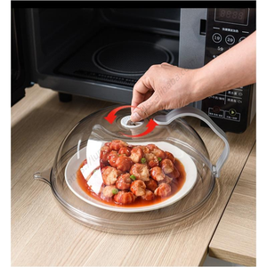 ฝาครอบกันฝุ่นสำหรับครัว C252 อุปกรณ์เสริมสำหรับถนอมอาหาร ใช้กับไมโครเวฟและเตาอบ ป้องกันอาหารกระเด็น - Product Image 3
