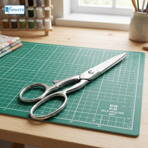 Stainless Steel Manicure <b>Scissors</b> Straight Blade Sharp Tip Durable Nail Care Tool Round Handle Adult Use - Product Image 3