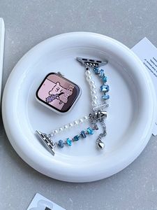 Nueva Correa de Reloj de Lujo para <span class=keywords><strong>Apple</strong></span> <span class=keywords><strong>Watch</strong></span> Ultra 2, Correa de 49 mm Serie 10 9 8 <span class=keywords><strong>7</strong></span> 6 5 4 SE 46 mm 45 44 42 41 40 38 mm - Product Image 5