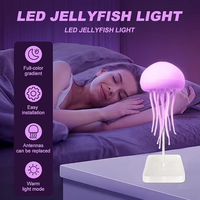 Veilleuse LED Bob l'éponge Méduse : La même méduse lumineuse emblématique des champs de méduses, décoration anti-stress, cadeau idéal pour les enfants