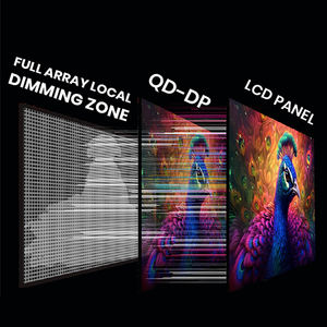 Vente en gros 65 pouces QD-Mini LED TV 4K HDR Prix d'usine Smart TV 65 pouces <span class=keywords><strong>télévision</strong></span> sans cadre - Product Image 3