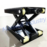Cric hydraulique pliable de type ciseaux pour moto, 500 kg, de haute qualité, mini-plateforme élévatrice pour entretien et réparation