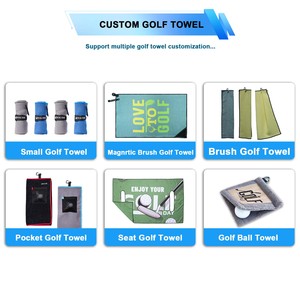 Serviettes de golf magnétiques en tissu gaufré de haute qualité, personnalisées, écologiques, pour la gym, le <span class=keywords><strong>fitness</strong></span> et le sport - Product Image 5
