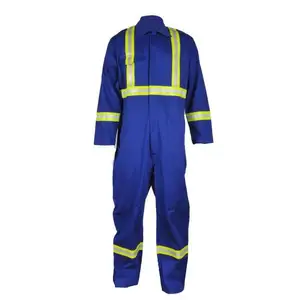 Wholesale Flame Retardant Oil Field Safety Flame Resistant Welding Coverall