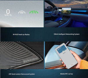 Coche eléctrico de 4 puertas y 5 plazas BYD <span class=keywords><strong>Hanan</strong></span> mediano y grande, coche eléctrico de China con entrada sin llave - Product Image 6