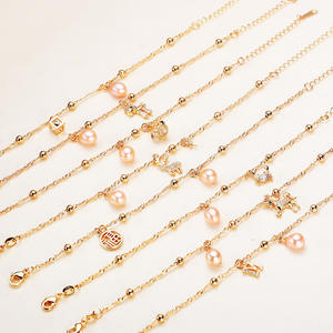 Bracelet en perles d'eau douce véritable haut de gamme fait main, tempérament féminin, luxe léger, colliers en perles polyvalents - Product Image 2