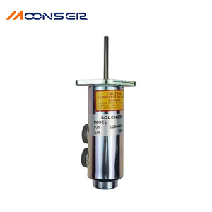 Vanne solénoïde Moons 1106465 pour arrêt du moteur diesel Caterpillar - Product Image 3