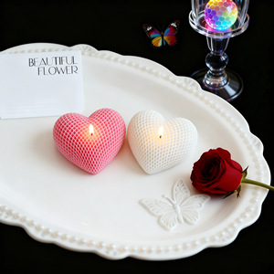 Vela Aromática con Forma de Corazón para el Día de San Valentín, Adornos para el Hogar, Accesorios para Decoración de Escenas - Product Image 2