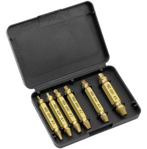 Nhỏ nhanh chóng bị hư hỏng vít <span class=keywords><strong>extractor</strong></span> Kit dễ dàng phá hủy HSS khoan bit thiết lập cho Bolt vít Remover - Product Image 6