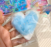 Jouet Squishy Ours en Plastique Parfumé au Sel Marin d'Été, Sac Surprise Promotionnel, Boîte Mystère, Anti-Stress, Relaxant, Cadeau Fidget