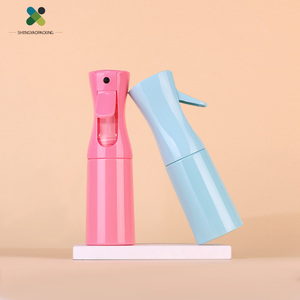 Bouteille pulvérisateur vide rechargeable en <span class=keywords><strong>plastique</strong></span> bleu avec gâchette, en stock, pour désinfectant pour les mains - Product Image 6