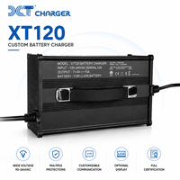 Chargeur rapide de batterie lithium-ion XIETONG XT120 personnalisé 48V20A 60V15A 84V10A, entrée 90-264V AC/DC, pour tricycles électriques et scooters