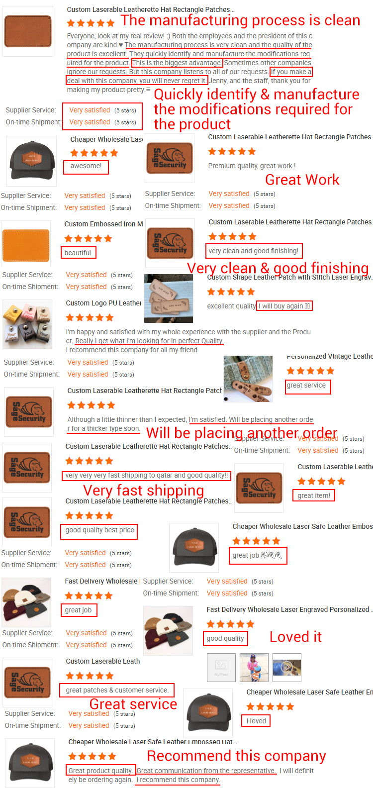 25-Pack Rectangle Leatherette Hat Patches (3x2") With Adhesive - Laserable Faux Leather Patches For DIY, Custom Hats & Repairs (Blue/Silver) - View #4