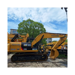 เครื่องขุด Cat320D2หนอนผีเสื้อมือสองพร้อมส่วนประกอบเครื่องยนต์หลัก - Product Image 1