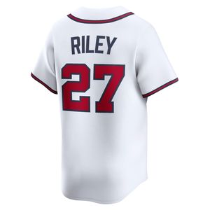 Jersey de Béisbol de los Atlanta Braves al por Mayor con Bordado # 13 Ronald Acuna Jr. # 10 Chipper <span class=keywords><strong>Jones</strong></span> # 27 Austin Riley Ropa Deportiva de Softbol - Product Image 3