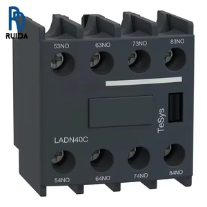 โมดูลหน้าสัมผัสเสริม LADN40C ของแท้ 4 หน้าสัมผัสแบบปกติเปิด สำหรับคอนแทคเตอร์อุตสาหกรรม PLC - Product Image 1