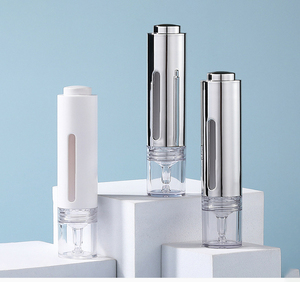 Bouteille d'essence sans air <span class=keywords><strong>à</strong></span> ultrasons de 15ml compte-gouttes en plastique givré sérum pour les yeux gel blanchissant crème tube d'injection de 30ml - Product Image 5