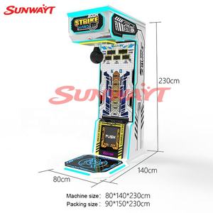 Machine de jeu de boxe Big Punch Strike Hard, machine d'arcade de frappe, machine de jeu de boxe à prix - Product Image 3
