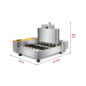 Automática industrial de <span class=keywords><strong>dunkin</strong></span>' <span class=keywords><strong>donuts</strong></span> máquina/máquina donut freidora/krispy kreme donut que hace que la máquina de freír precio - Product Image 5