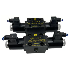 Vanne directionnelle hydraulique à solénoïde Jie Ming 34BO-H10B-T 4 voies 315 bars 600 L/min pour système hydraulique - Product Image 2