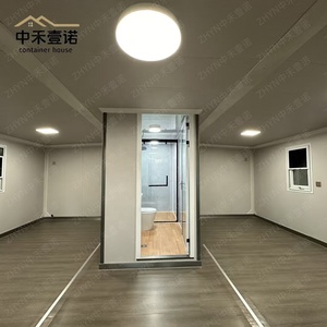 Không thấm nước 20/30/40ft mở rộng container nhà thiết kế hiện đại 2-5 phòng ngủ đúc sẵn di chuyển phòng khách ngoài trời sử dụng - Product Image 2