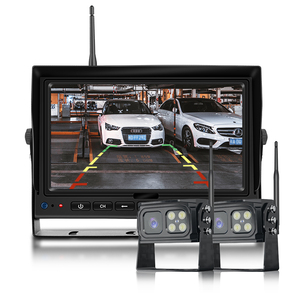 Không Dây Di Động Chống Sốc Màn Hình 7 Inch Quad Camera Chiếu Hậu Đảo Ngược Bộ Dụng Cụ Hệ Thống Camera Sao Lưu Hình Ảnh Sao Lưu Cho Xe Tải - Product Image 3