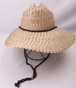 Hawaii Honolulu tự nhiên <span class=keywords><strong>langya</strong></span> bulrush rơm cỏ tự nhiên rơm nhân viên cứu hộ mũ - Product Image 2