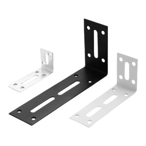 Adjustable <b>Corner</b> Bracket Cold Rolled Steel 90 Degree <b>Wall</b> Cabinet Support <b>Shelf</b> Reinforcement Connector - Product Image 1