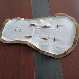 Échantillon <span class=keywords><strong>de</strong></span> coussinets <span class=keywords><strong>de</strong></span> siège auto en laine mérinos <span class=keywords><strong>de</strong></span> haute densité certifiés OEKO-TEX, doublure en peau <span class=keywords><strong>de</strong></span> mouton, pour poussette bébé - Product Image 4