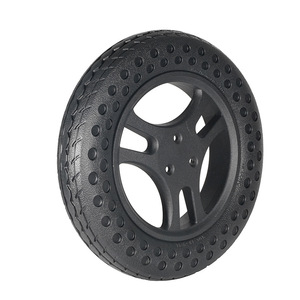 Roue arrière Naidong 10x2.0 sans air, en TPU, résistante à l'usure et antidérapante, pour trottinette électrique - Product Image 4