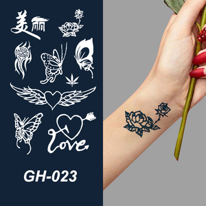 Plantillas de Tatuajes Temporales Resistentes al Agua de Larga Duración (15 Días) para Hombres y Mujeres, Arte Corporal, Brazos, Pecho, Piernas, Hombros, Pegatinas de Tatuajes - Product Image 4