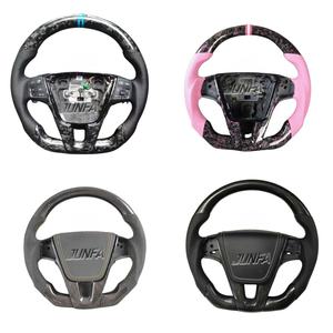 Volante de cuero personalizado <span class=keywords><strong>Volvo</strong></span> <span class=keywords><strong>C30</strong></span> S40 S60 Modificación de volante <span class=keywords><strong>deportivo</strong></span> de fibra de carbono para un rendimiento óptimo - Product Image 5