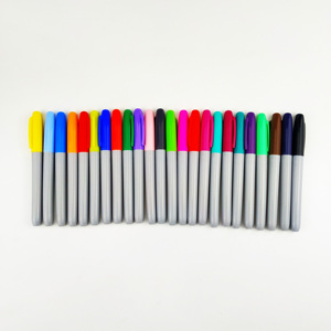 Wenzhou Factory Waterproof Smudge Resistant Quick Dry Permanent Marker Pen with Fine Tip - Product Image 3
