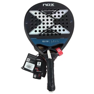 Racchetta da Tennis TAICOOL 0001 con Pannello in Fibra di Carbonio e Nucleo in Gomma Nera MLD, Peso 360g, Bilanciamento Personalizzato - Product Image 1