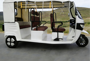 Triciclo Eléctrico Tuktuk de Alta Calidad y Buen <span class=keywords><strong>Precio</strong></span>, <span class=keywords><strong>Taxi</strong></span> Eléctrico de 3 Ruedas con Techo, Vehículo con Certificación EEC - Product Image 3