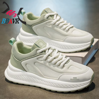 Chaussures décontractées haut de gamme en maille pour hommes, nouvelle collection été, polyvalentes, pour adolescents, chaussures de sport à semelle épaisse pour papa