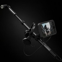 Caméra de recherche à 6 sondes LSJ-C-E 1080P HD, détecteur de vie rotatif à 360°, tige en fibre de carbone de 3,5 m, audio bidirectionnel, protection IP67, 8h de sauvetage