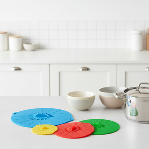 Couvre-aliments universel en silicone de qualité alimentaire, couvercle de <span class=keywords><strong>pot</strong></span>, couvercle de bol, couvercle de tasse, anti-éclaboussures et hermétique pour la conservation - Product Image 5