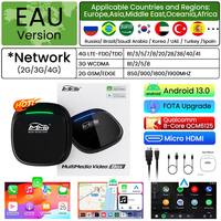 MMB Qualcomm 6125 8 + 128GB CarPlay sans fil Android 13 Carplay Android Auto Portable Car Play Netflix Youtube Google Store