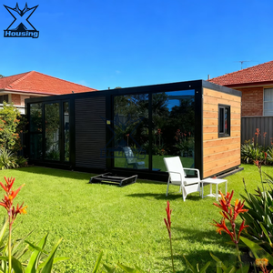 Casa Contenedor Modular Prefabricada de Acero de 20 y 40 Pies, Moderna, de Lujo, Impermeable, con Certificación ISO, con Energía Solar - Product Image 4