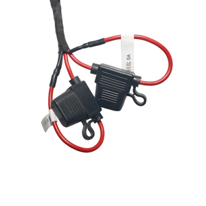 Ensemble de câblage personnalisé pour porte-fusibles à lame double en ligne étanche pour automobile - Product Image 1