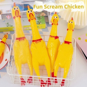 Juguete <span class=keywords><strong>de</strong></span> Plástico para Perro con Sonido <span class=keywords><strong>de</strong></span> Pollo - Resistente a Mordidas con Sonidos Aterradoros y Chillidos para <span class=keywords><strong>Perros</strong></span> - Product Image 2