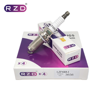 Grossiste De Garantie Pièces De Rechange Voiture Iridium Bougie D'allumage Standard 3656 LZFR6AI Pour Geely Soueast JAC ZHONGHUA