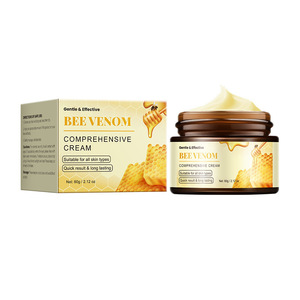 Crema facial de veneno de abeja de vitamina C personalizada OEM para el cuidado de la piel. Propóleo y Miel Hidratante VC Crema Integral - Product Image 4