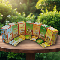 Vente en gros de poudre instantanée pour boisson santé personnalisée, thé au gingembre et au miel