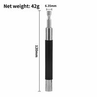 Bestseller : Tige télescopique de 80 mm avec connecteur hexagonal de 150 mm et manchons de roulement allongés de 120 mm
