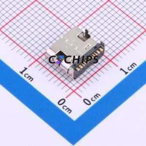 TYPE-611A-T3-5A USB Connector SMD Connector ( Connector Type: Type-C )( Protocol Standard: USB 3.1 )( Gender: Female ) - Product Image 2