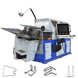 4-12Mm CNC Automatic Steel Wire Bender/Besi Rebar Stirrup Bending Machine untuk Baja