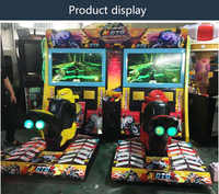 Machine de jeu à Double moteur TT personnalisée, moto d'attaque à 2 joueurs, grand jeu vidéo, Machine de course de ville, simulateur de voiture